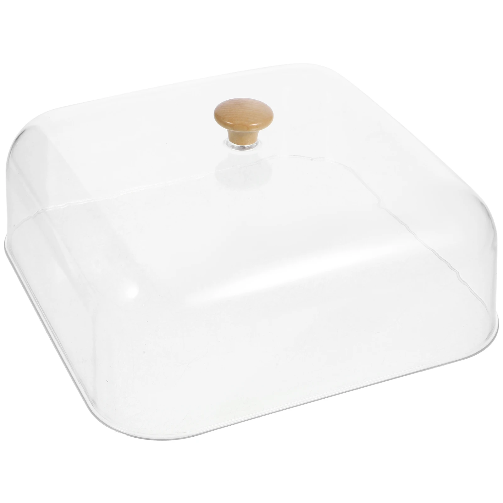 

Clear Acrylic Cake Dome Food Covers Kitchen Supplies Reusable Dessert Tray Cover Transparent Practical Indoor Outdoor Party