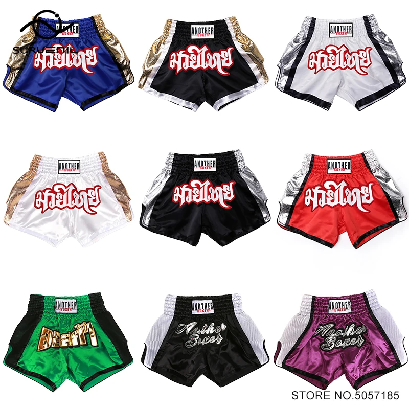 

Muay Thai Shorts Boxing Shorts Women Men Kids Combat Grappling Sparring Martial Arts Clothing Fighting Kickboxing Training Pants