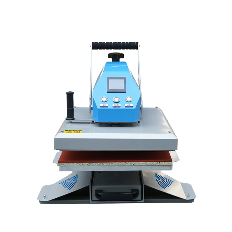 المبيعات الساخنة الصحافة الحرارة 40x60 محطة مزدوجة الصحافة الحرارة آلة الضغط الحراري الكهربائية لطباعة التي شيرت