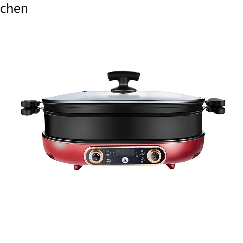 HXL Multifunctional Electric Cooking Pot Induction Cooker Frying Roasting Braising Stewing Intelligent Cooking