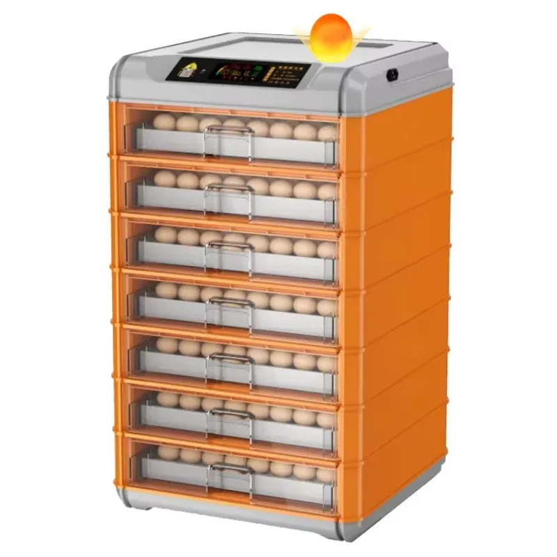 2026 7-Layer 448 Eggs Intelligent Incubator Automatic Egg Turning Temperature Control Poultry Farm Chicken Hatching Machine
