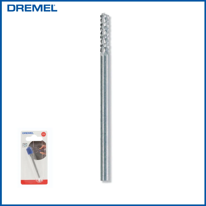 

Dremel 570 1/8-Inch Carbide Grout Removal Bit Wall and Floor Grout Removal Bit 3.2mm Grout Remover For Controlled Cutting