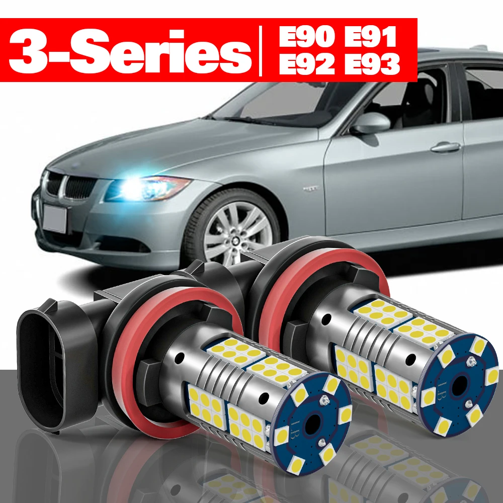 

For BMW 3 Series E90 E91 E92 E93 2005-2013 2pcs LED Daytime Running Light DRL Accessories 2006 2007 2008 2009 2010 2011 2012