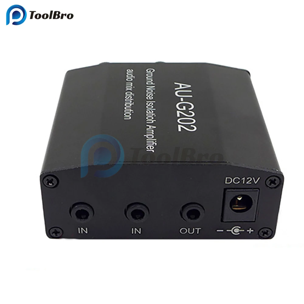 Imagem -02 - Ground Noise Isolamento Amplificador Audio Mix Distribuição Stereo Mixer Headphone Amplificador de Potência Subwoofer Speaker dc 518v