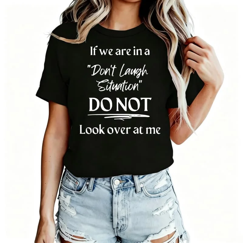 If We Find Ourselves-1 Women's T-Shirt 100% Cotton Funny Graphic Short Sleeve Tee Novelty Shirt Casual Crew Neck Top S-5Xl