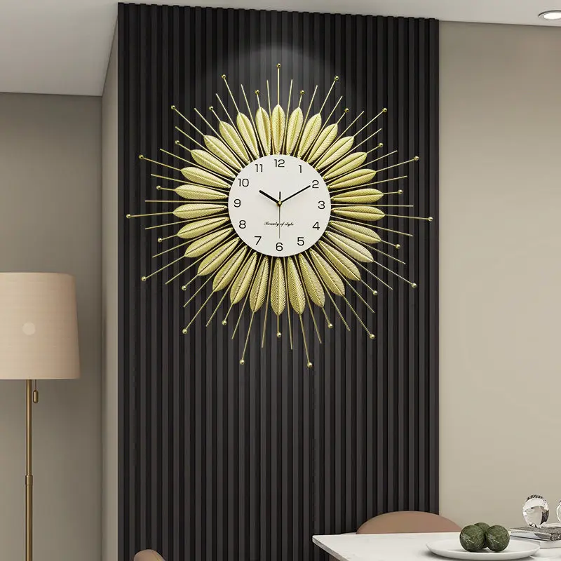 

Round Creative Wall Watch Digital Living Room Luxury Modern Bedrooms Design Wall Clocks Restaurant Reloj De Pared Home Decor