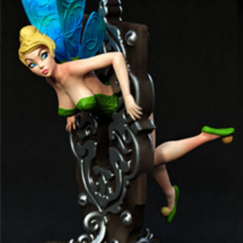 

Adventure Elves Resin Figure 1/24 Scale 75mm Assembly Model Kit Unassembled Dioramas Unpainted Statuettes Toys