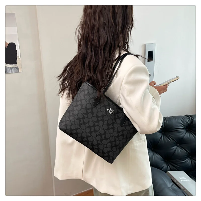 

2025 Spacious Work Tote Bag for Women Lightweight Adjustable Strap Laptop Commute Bag Minimalist Crossbody Purse