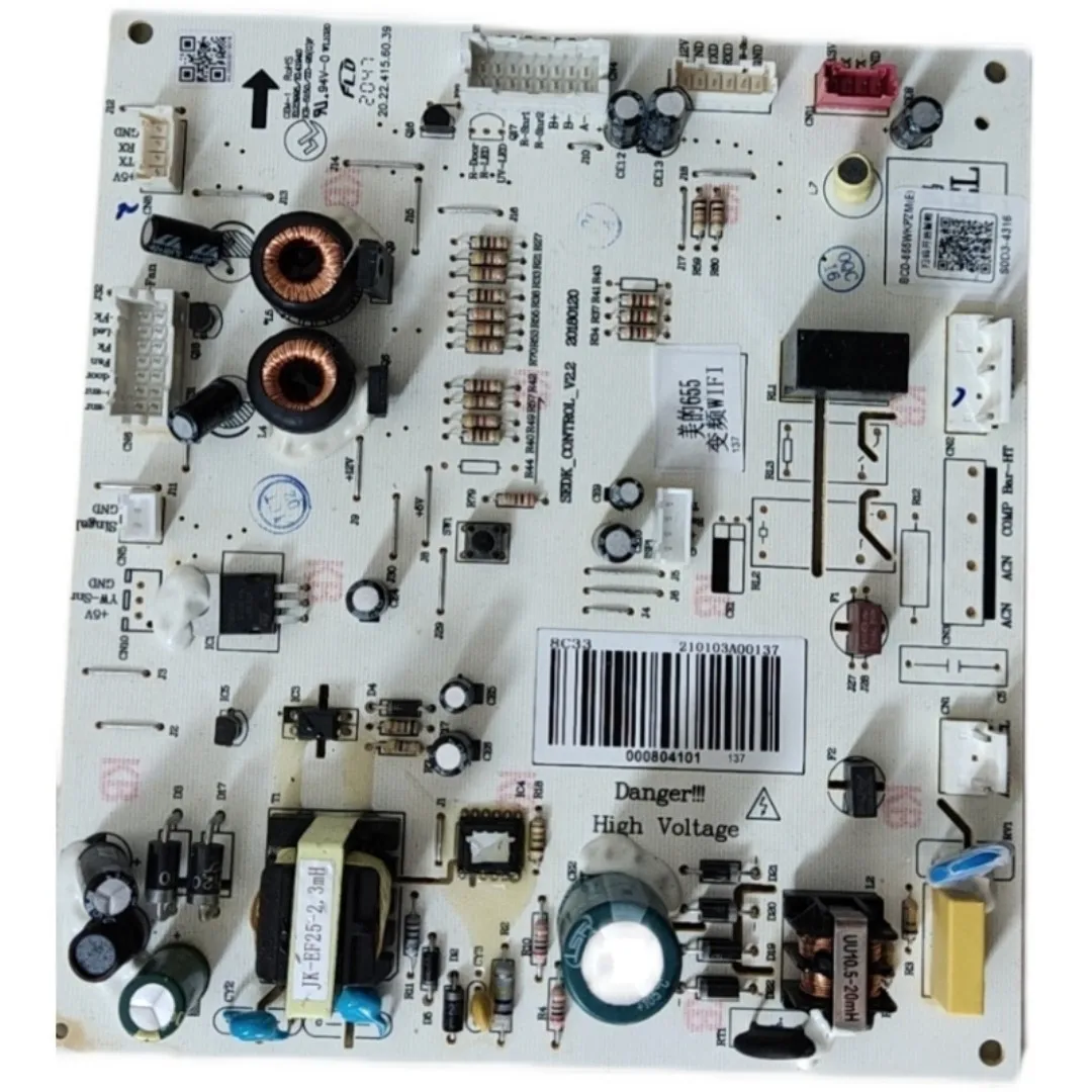 

BCD-655WKPZMEWIFI 000804101 test ok circuit board motherboard