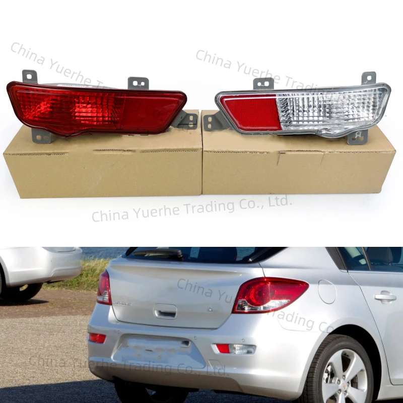 

Car Rear Fog Lights For Chevrolet Cruze Hatchback 2009-2016 Rear Bumper Reflector Lamp Tail Brake Light Car Accessories