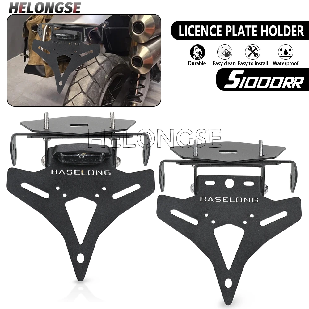 

Motorcycle Tail Tidy Rear License Plate Holder Bracket With Light For BMW M1000R S1000R S1000RR M Sport S 1000 R/RR M1000RR