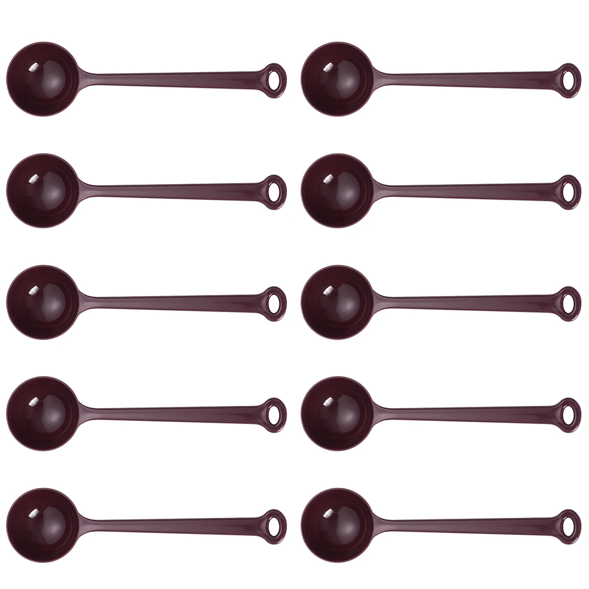 

10pcs Coffee Spoon Fruit Powder Spoon Tablespoon Milk Teaspoon Beans Measuring Scoop Cooking Tools BPA Free Safe Healthy