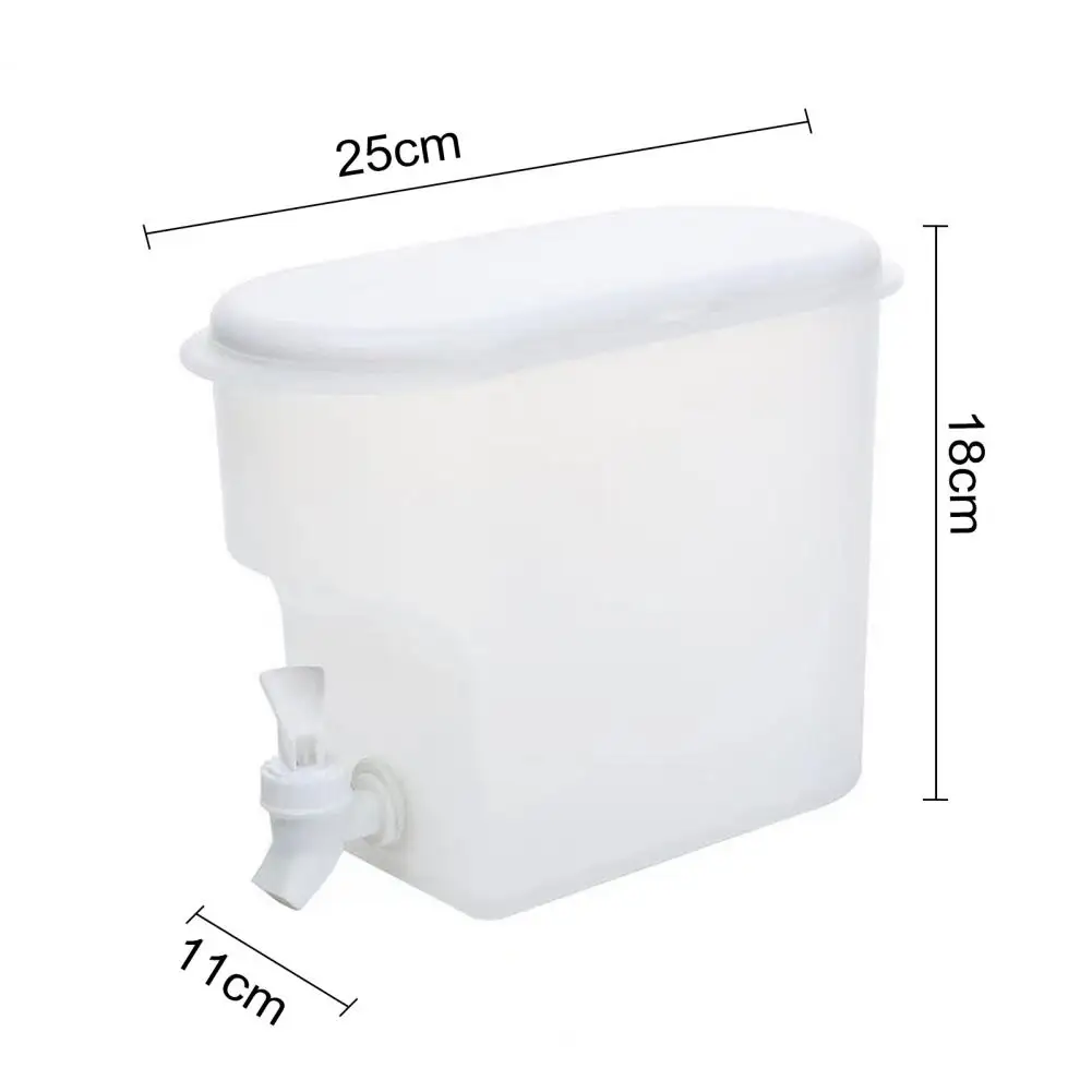 3.5/5L Cold Kettle Beverage Water Dispenser Faucet High Temp Resistance Iced Tea Juice Jug for Party Restaurant Kitchen Pantry