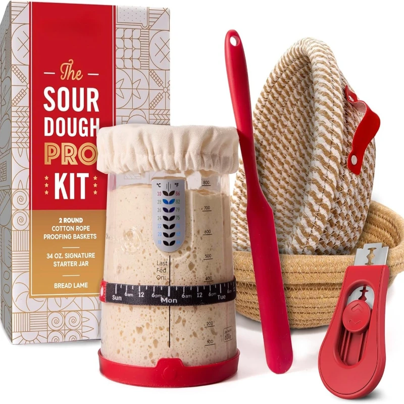 

Стартовый набор для тыквы (баночка PRO 34 унций/круглые корзины/красный хлеб, округлый и так далее)/Рождество/кухня/выпечка/хлеб/семьи сборки