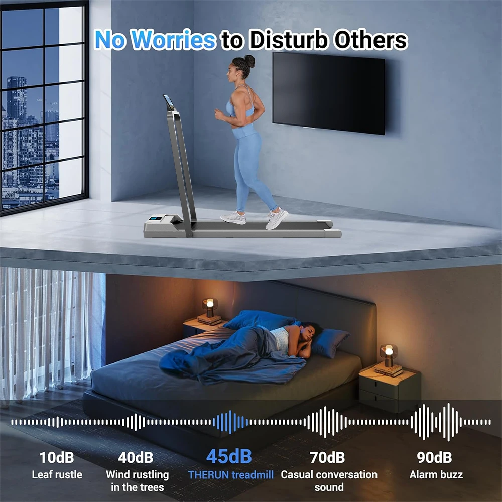 Factory Cheaper Price Wholesale Folding Walking Pad Portable Treadmill for Walking