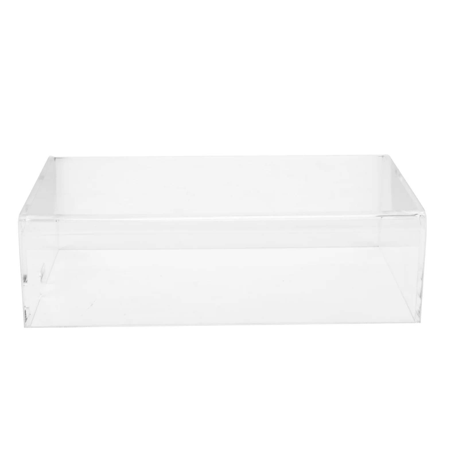 غطاء حماية للماوس صندوق أكريليك شفاف قابل للإزالة وقابل للغسل ومضاد للغبار غطاء صندوق ماوس أكريليك