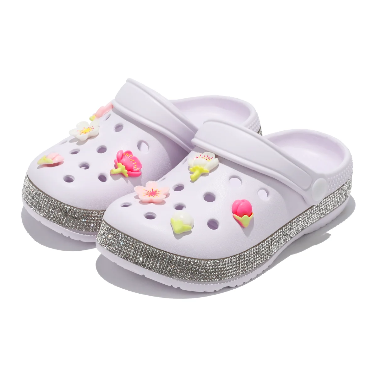 Kinderschuhe für den Garten, leichte EVA-Kinderschuhe und -Pantoffeln, rutschfeste Sandalen, atmungsaktive Slipper für drinnen und draußen K55 – Detail 5