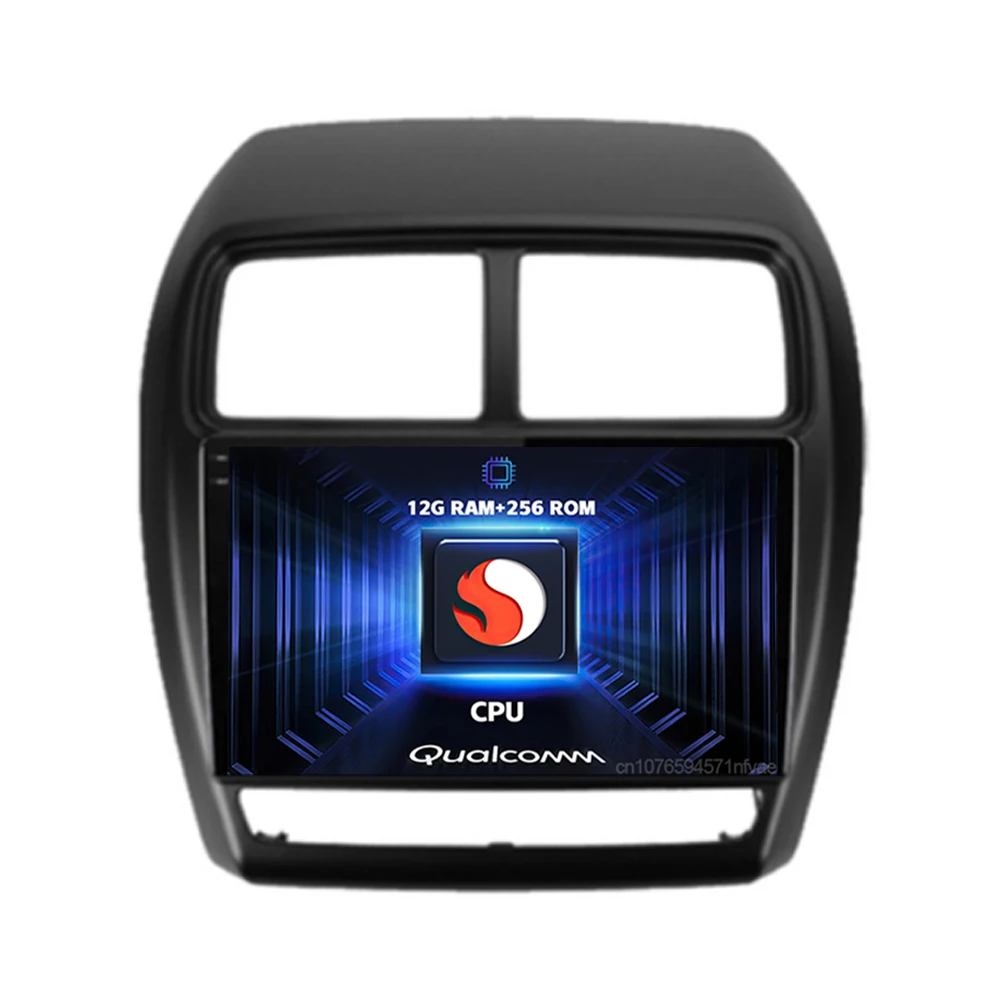 Qualcomm Android 15 autoradio multimediaspeler voor Mitsubishi ASX 1 2016 2017 2018 2019 - 2022 Auto Carplay Stereo wifi4G video - afbeelding 2