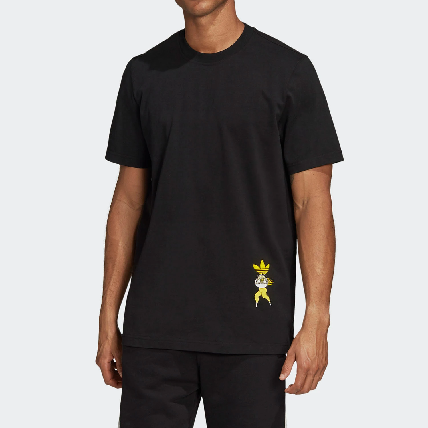 

Оригинальная мужская повседневная спортивная футболка Adidas Summer Three-Leaf Clover с коротким рукавом FL8547