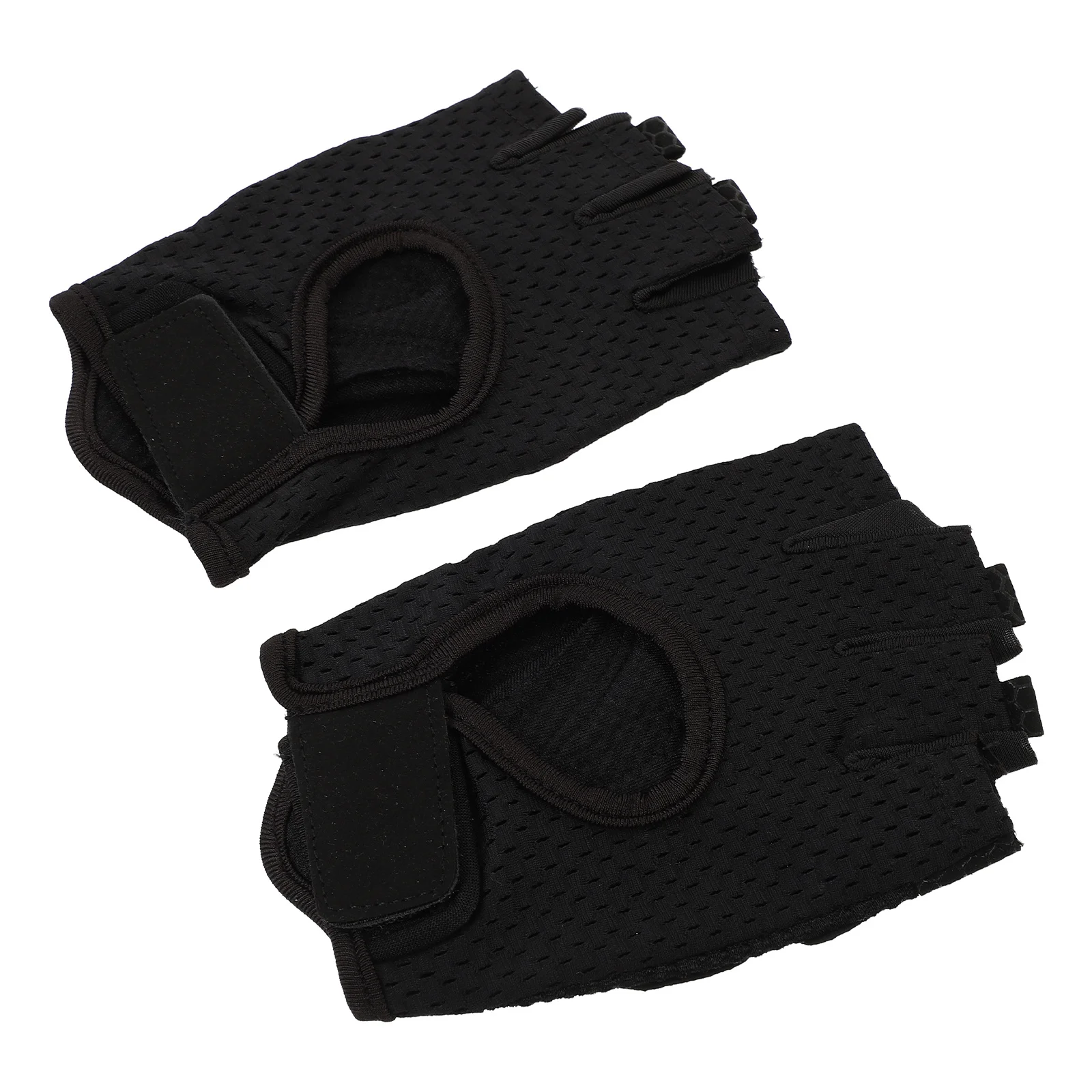 

1 Pair Half-Finger Anti-Skid Shock-Absorbing Gloves Breathable For Cycling Mountain Bike Riding Hiking Fitness Sports Protective