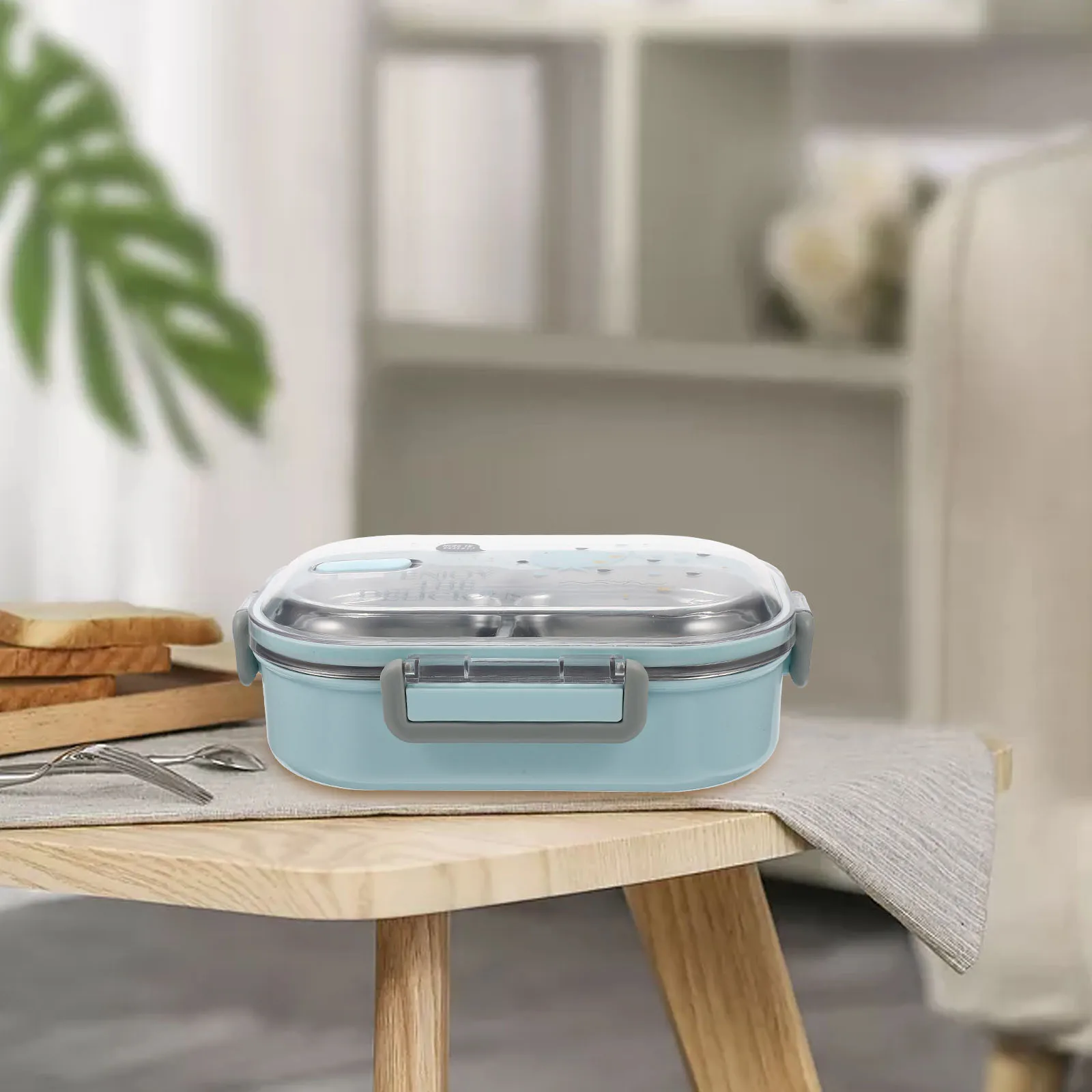 

Stainless Steel Insulated Lunch Box Leakproof Bento Containers Compartments Kids Adults Reusable Snack Container Food Storage