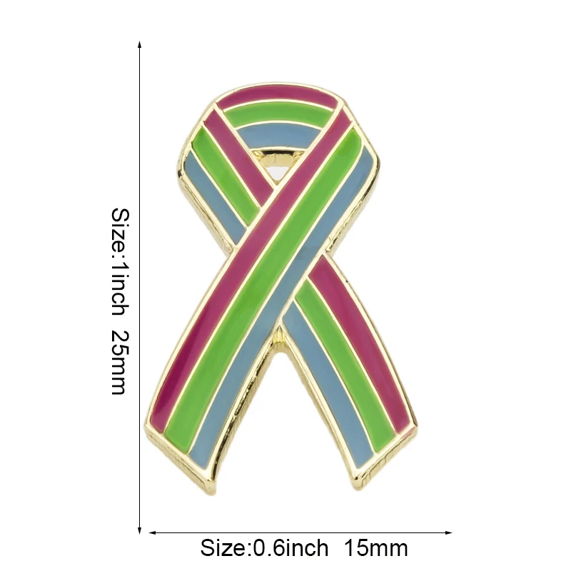 Polysexual pride Flag Metal Lapel Pin Flag Pin Badge