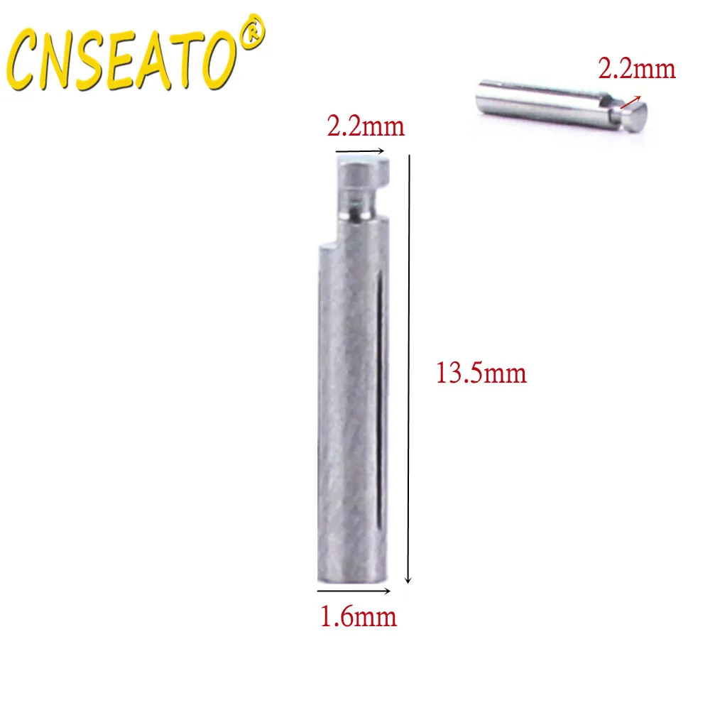 10Pcs Dental Burs Adapter Converter 1.6mm to 2.35mm Shank Polisher High Speed to Low Speed Polishing Burs FG RA Dentistry Lab