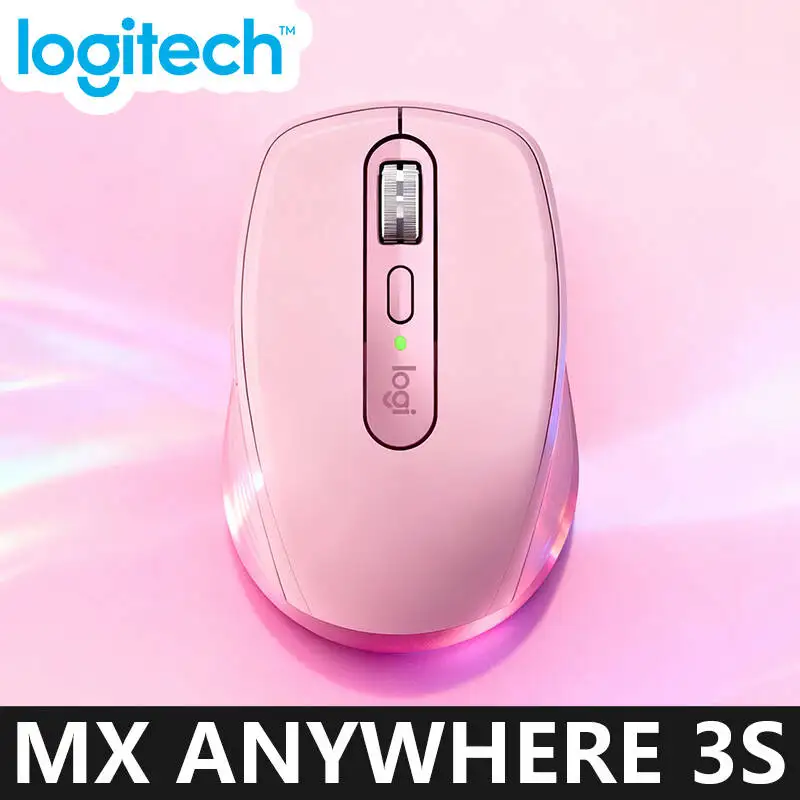 

Logitech Master Series MX Anywhere 3S Bluetooth Беспроводная бесшумная мышь Мягкий звук Офисный женский планшет