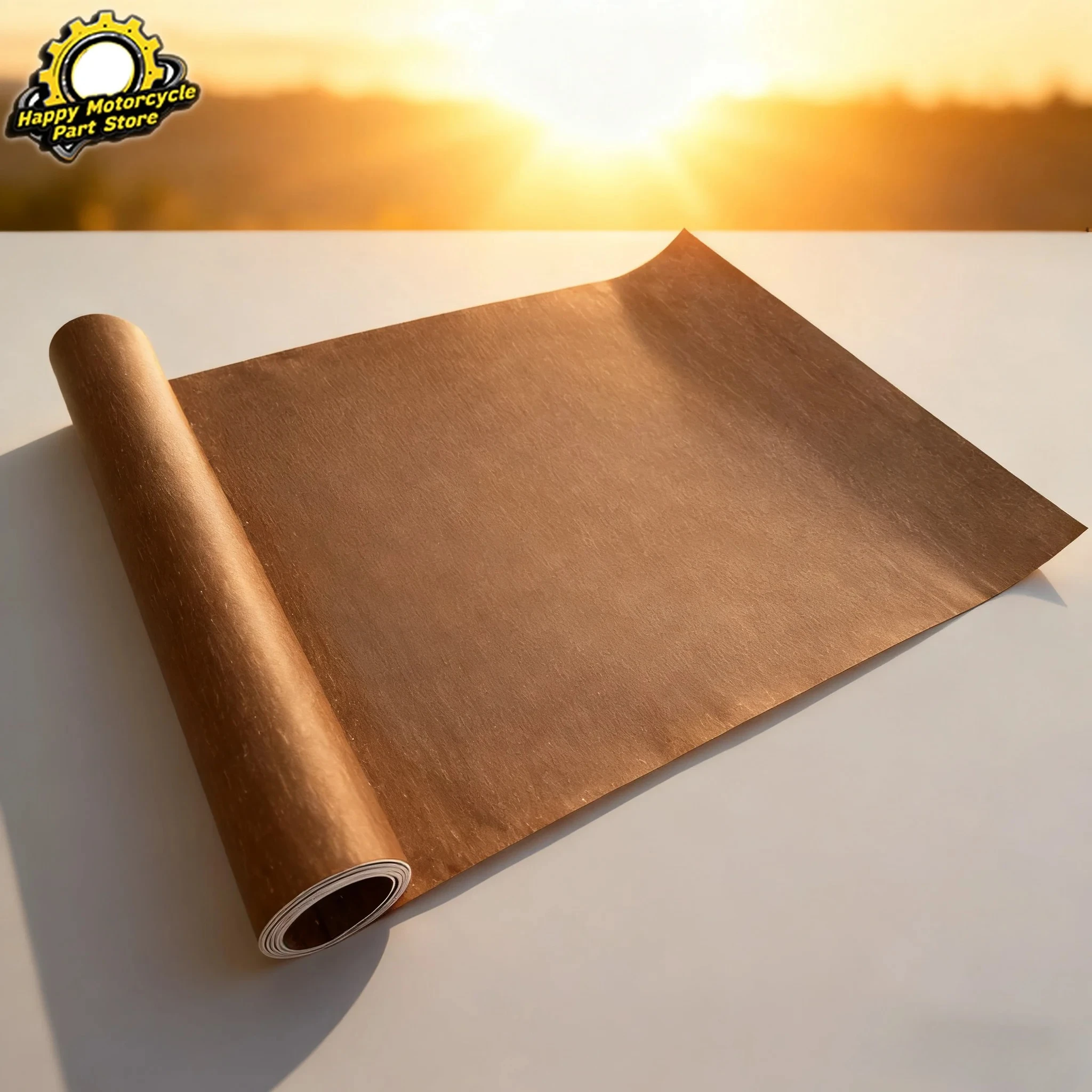 

440mmx1520mm Thickness 1mm Brown Auto Motorcycle Car Dynamo Gas Engine Seal Without Oil Leakage Pad Gasket Paper Agricultural
