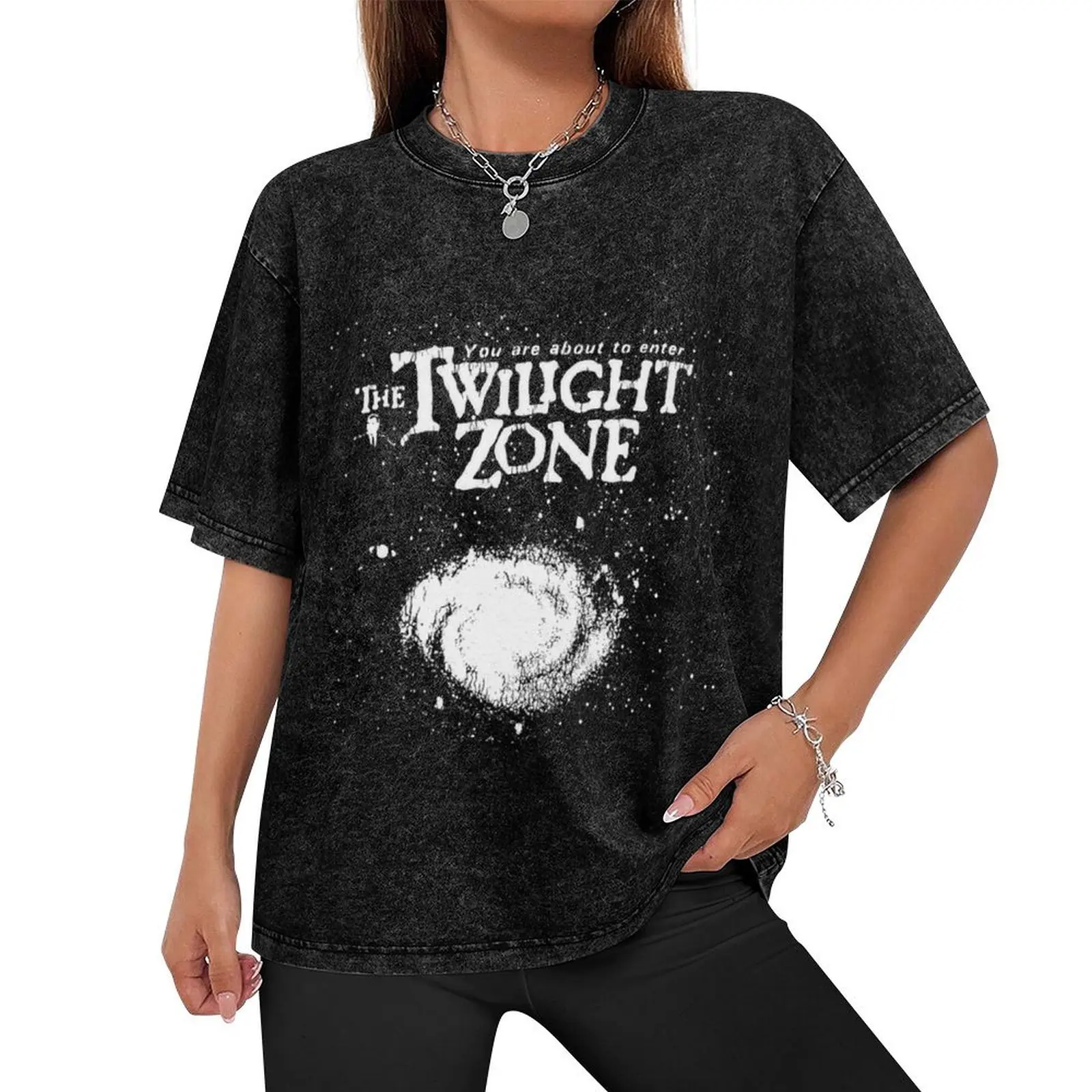 Twilight Zone ??Vintage Faded Style Design T-Shirt basketball graphic tees custom t shirt vintage t shirts mens t shirt