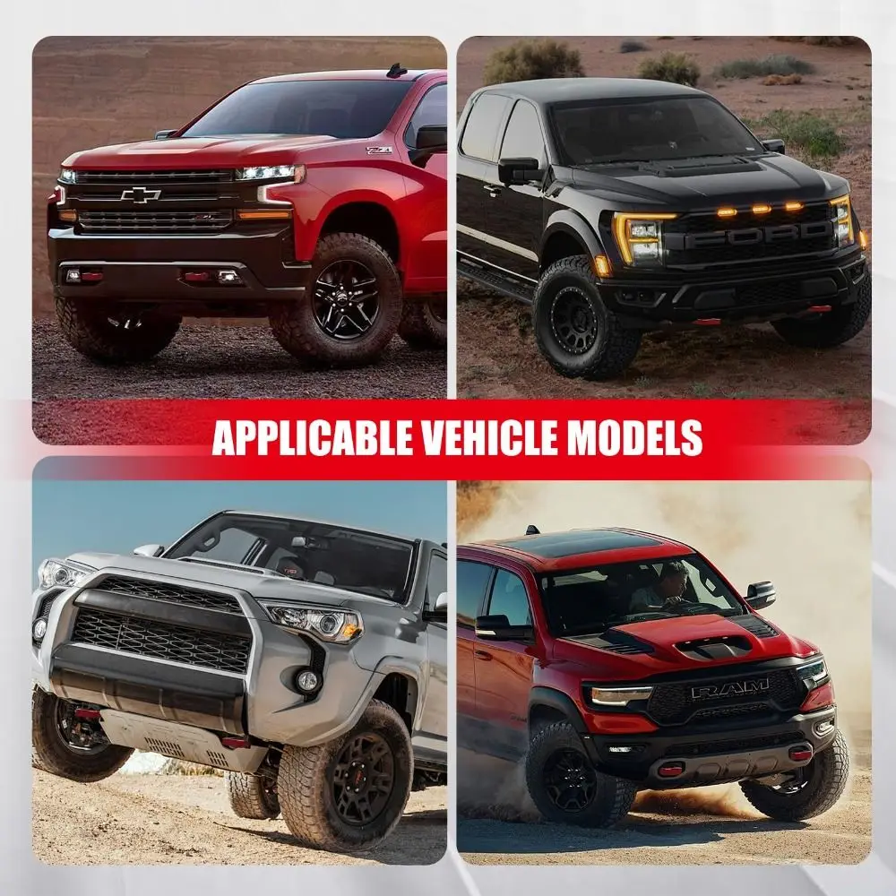 

Metal Construction Car Trailer Recovery Red Color Towing Trailer Hook Reliable Towing Heavy Duty Trailer Hook Kit Bumper Bar