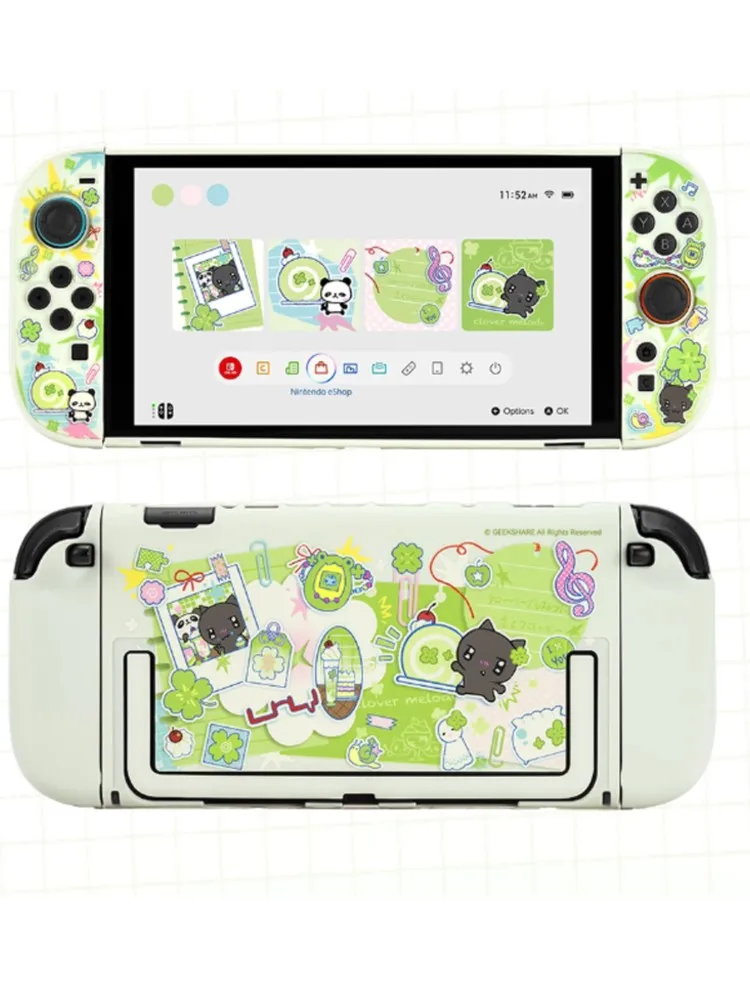 Coque de protection rigide mate Lucky Memo pour Nintendo Switch 2 NS2 Joy-con, coque de protection pour manette de jeu