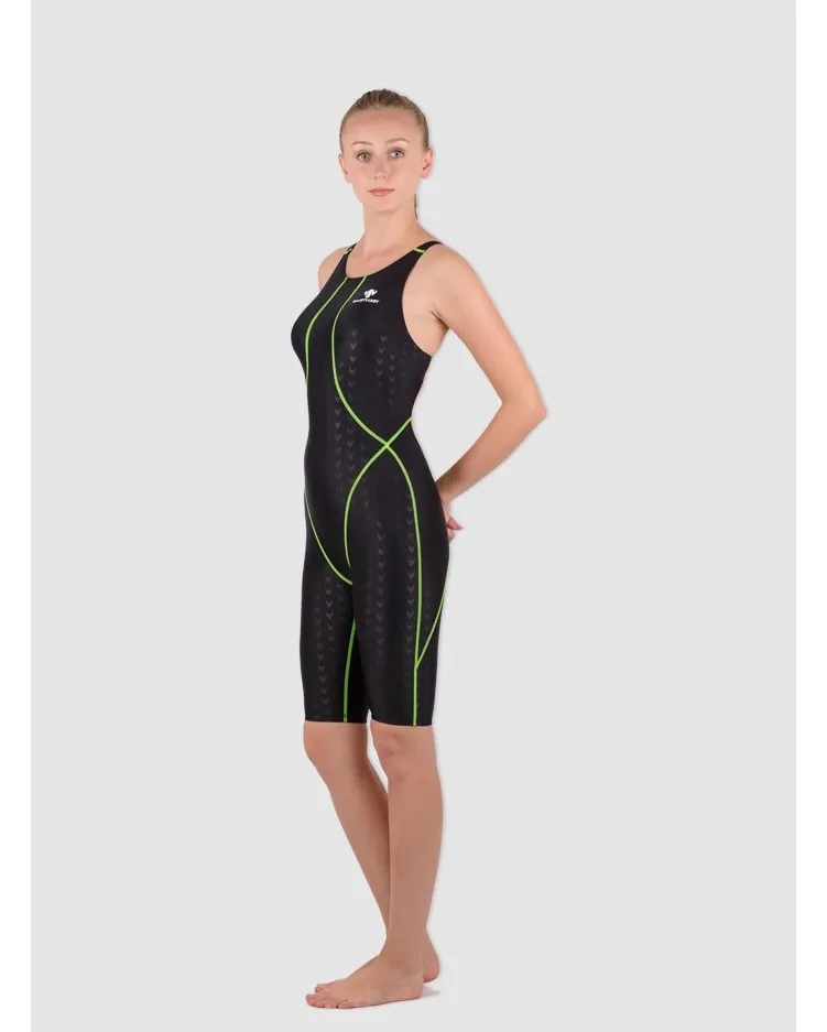 HXBY traje de baño de alta calidad para mujer, traje de baño de una pieza de secado rápido, impermeable, competición de entrenamiento profesional