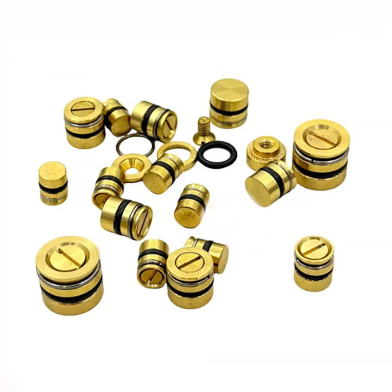 10PCS JWP6 JWP8.5 JWP10 JWP12 JWP14 Brass Cooling Circuit  Plug Mold Water Channel Sealing Insert Mold Accessories