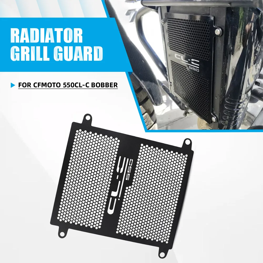 FOR CFMOTO 550CL-C 550CLC 550 CLC550 CL-C Bobber 2026 2027 2028 Radiator Guard Grill Water Tank Protector Oil Cooler Guard Cover