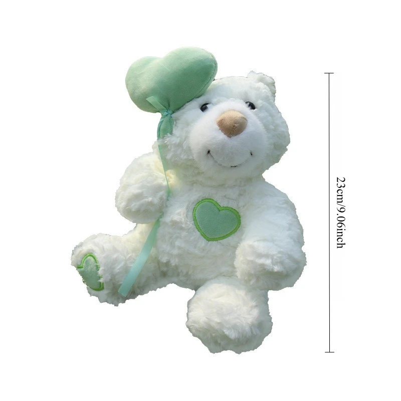 Oso de Peluche con Diseño de Corazón, Nuevo Animal de Peluche con Temática de Corazón para Regalo Romántico de San Valentín o Aniversario