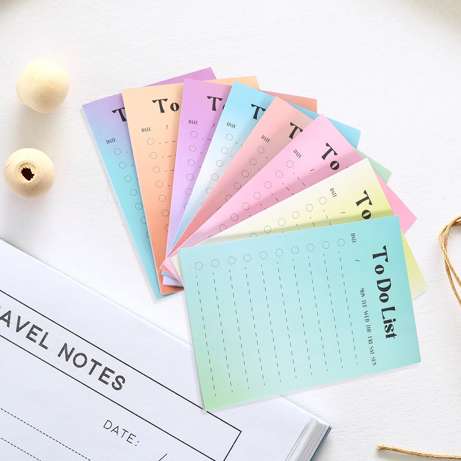 400 قطعة من ملصقات المذكرات ذاتية اللصق، دفاتر ملاحظات محمولة للمكتب والمدرسة