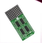 1pcs 74HC595, CD4017, ULN2003 Module MIKROE-1993 7X10 R CLICK Development Board Winder