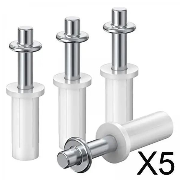 

5x 4pcs Bifold Door Hardware Repair Kits , Heavy Duty Roller Bifolding Sliding Barn Door Hardware Kits for Folding Door