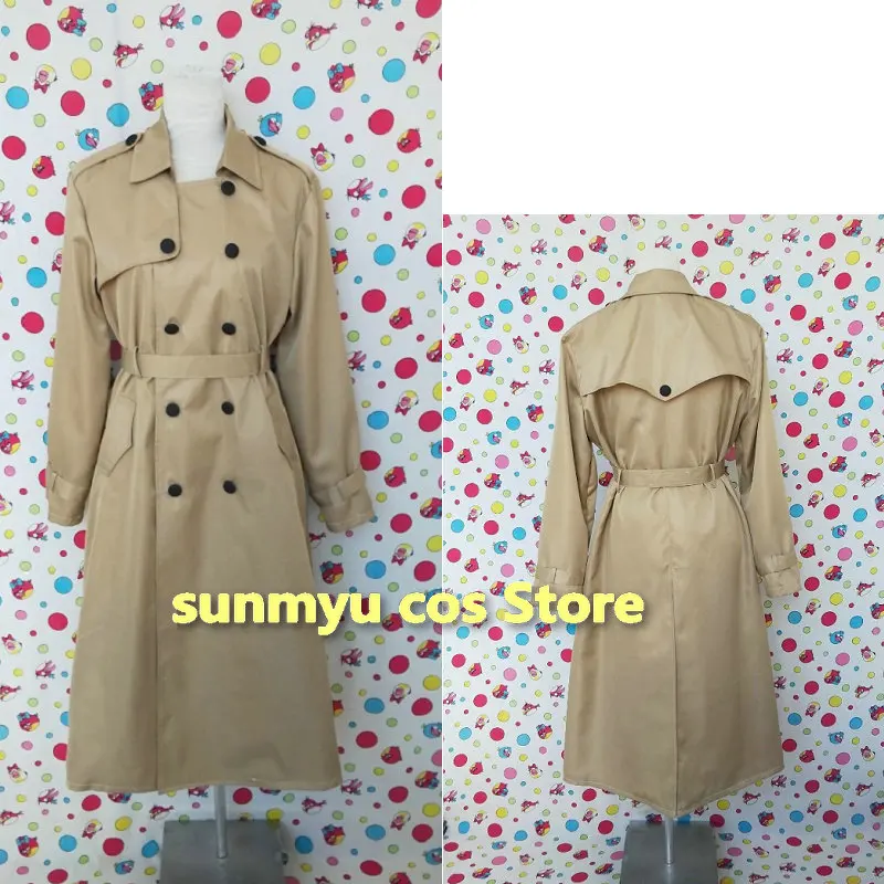 Monogatari Kaiki Deishuu Cosplay Costume Kaiki Deishuu Coat Cosplay Halloween