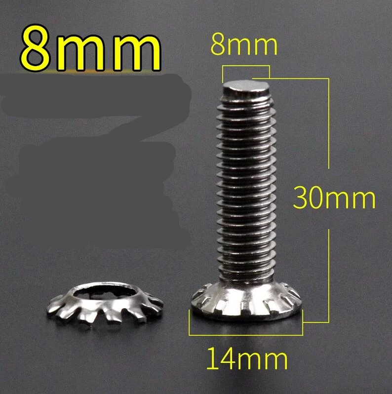 3pcs 304 Stainless Steel Screw for LittleSwan Washing Machine Water Wave Wheel Disk Water Blade Turntable Chassis