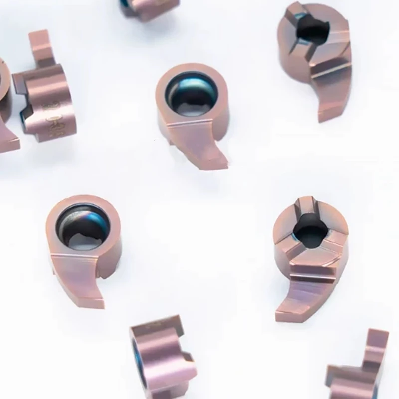 

10 шт. твердосплавных плашек Comma MB05-150-2.8-D09, MB07-100-3.5-D12, MB09-100-4.0-D14 для токарных станков и обрабатывающих центров