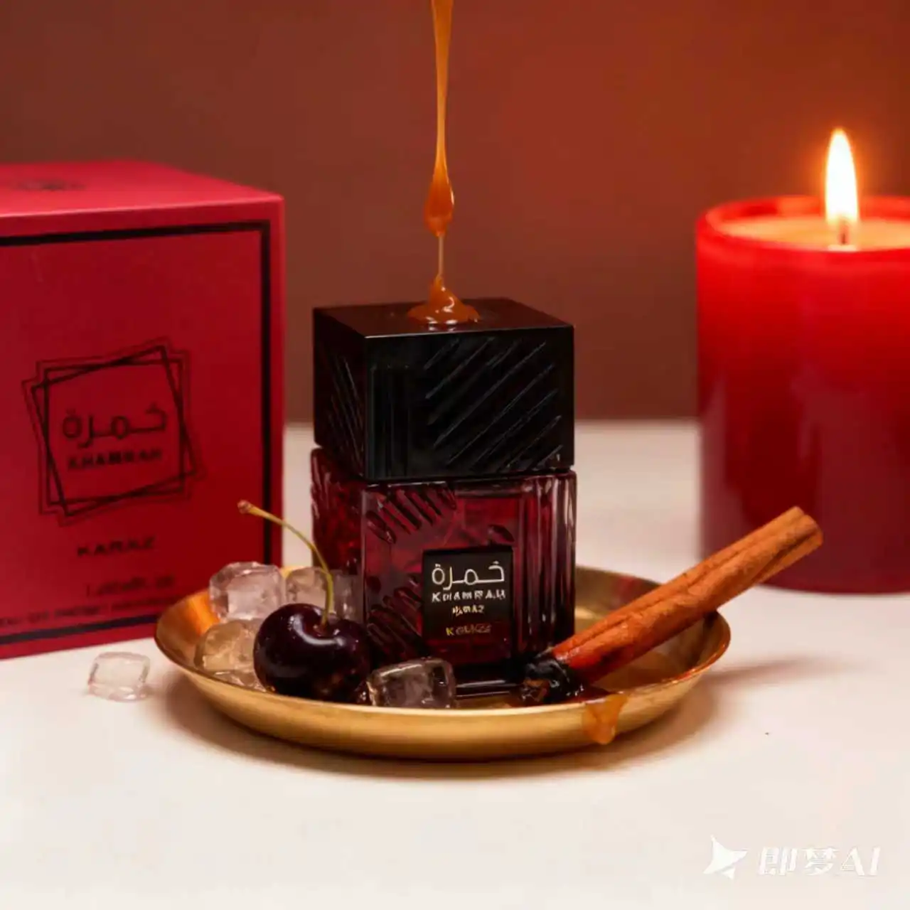 

Lattafa KARAZ - Vanilla, Warm Spicy, Amber, Cinnamon - Eau de Parfum Long-Lasting Fragrance for Unisex, 3.40 Ounce / 100 ml