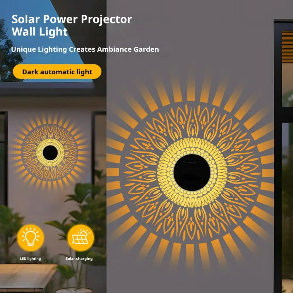ledソーラーライトip65防水、暖かい壁掛けライト、庭、芝生、キャンプ、階段、緑化地、中庭、夜間照明に最適