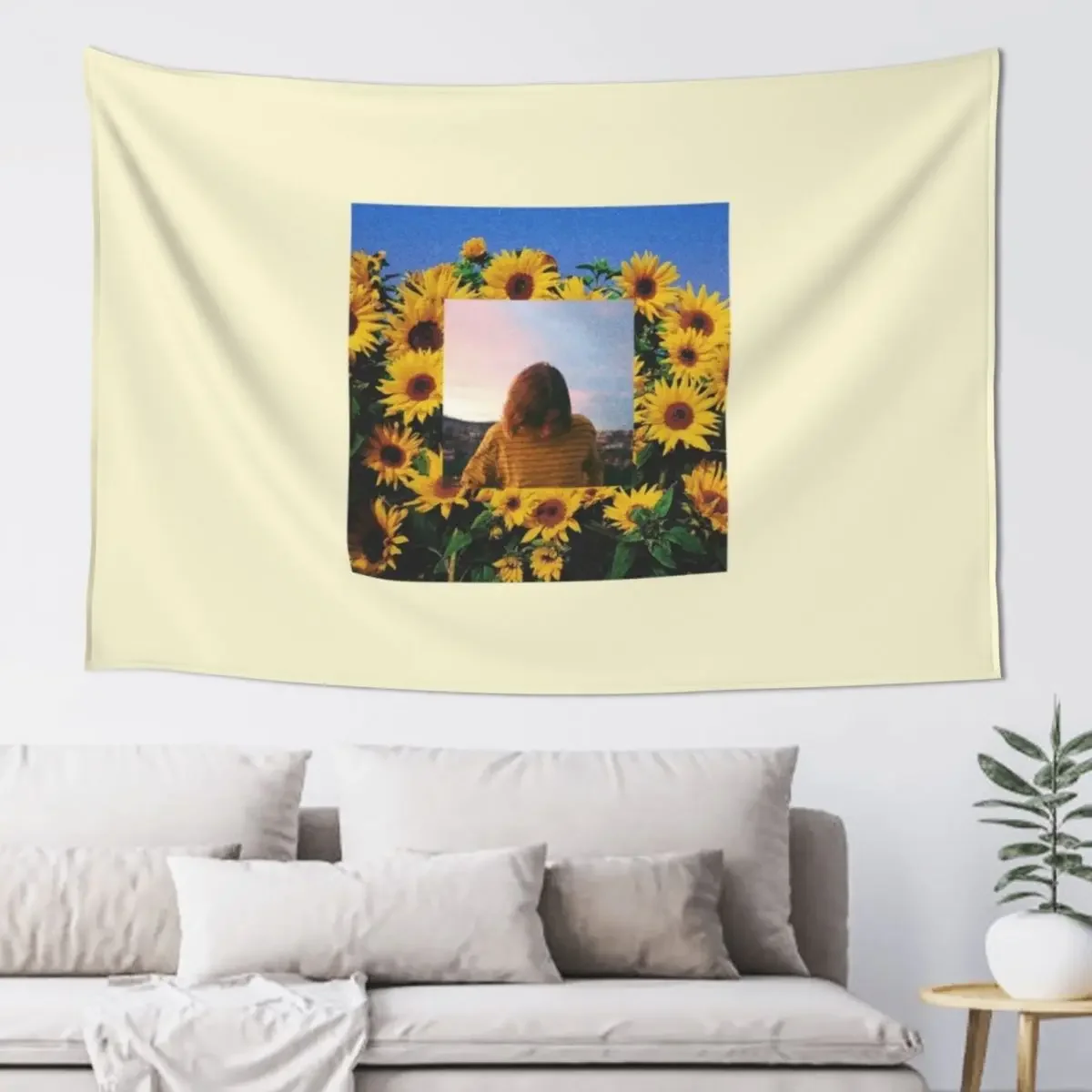 

Girl in Red Summer Depression Tapestry Decor Home Home Supplies Tapestry