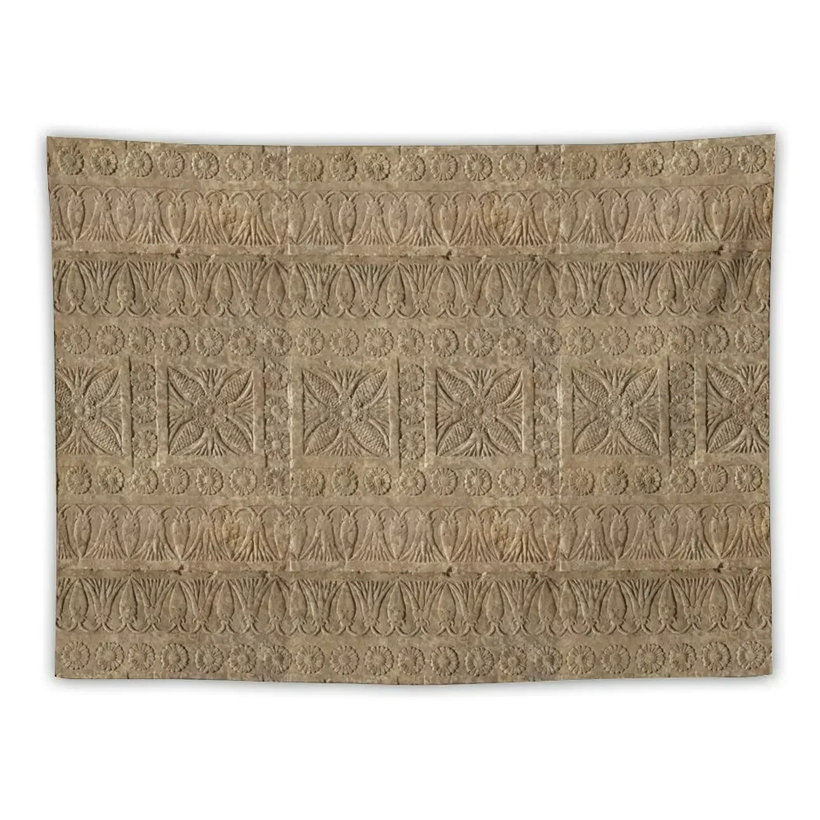 Assyrian Threshold Pavement Slab Tapestry Home Supplies Room Ornaments Tapestry