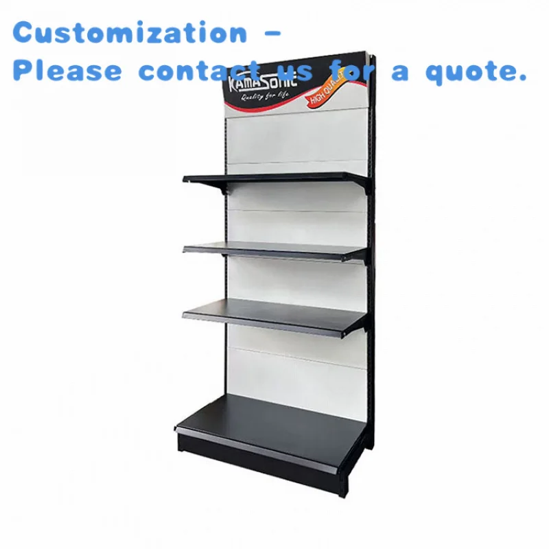 

custom.Best Selling Factory Customized Color Size Supermarket rak Gondola Shelving Grocery Store Shelf Exhibit Shelf