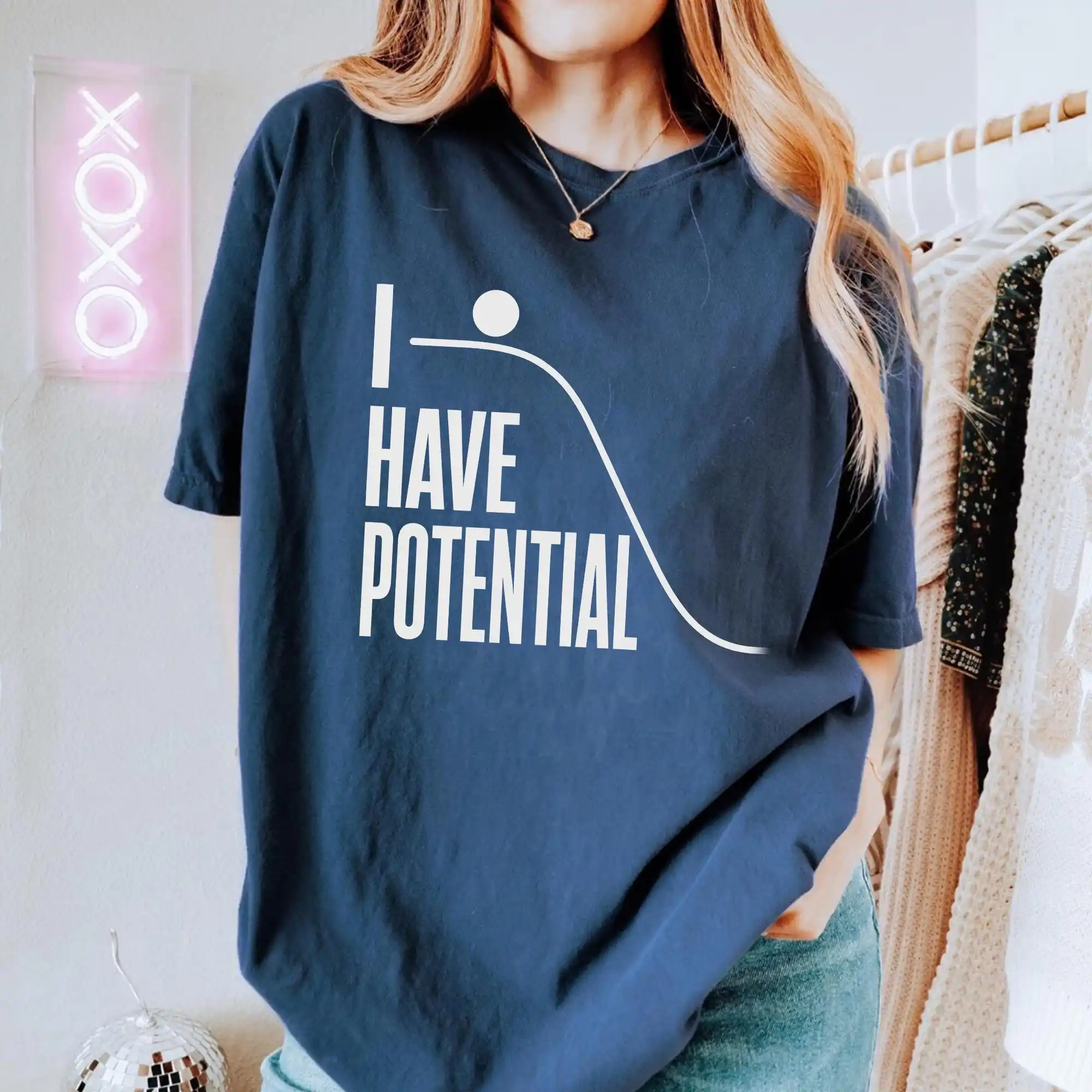 I Have Potential Physics Shirt, Funny Science Teacher Energy Shirt