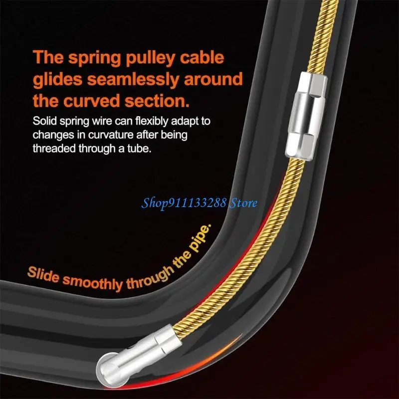 G88D High Quality Spring Steel Wire With Carbon Steel Head For Easy Pulling