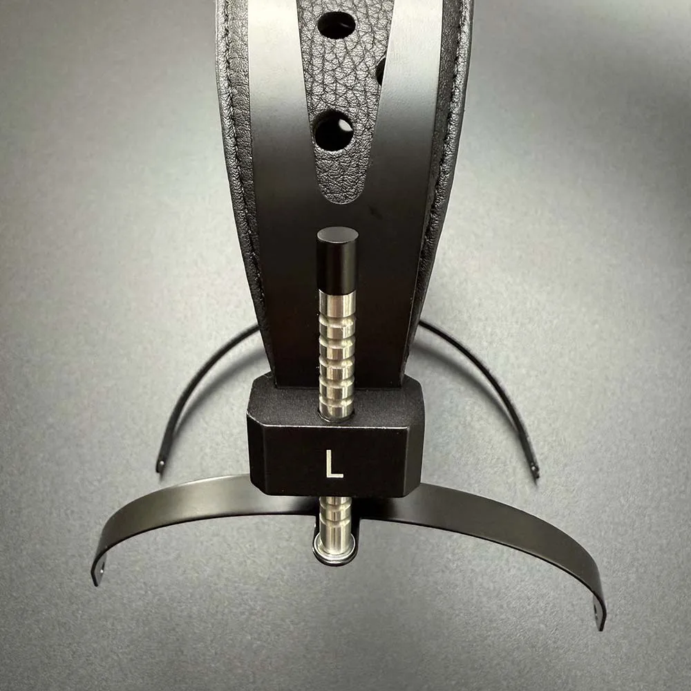 Echtleder-Metallkopfband, kompatibel mit Monolith M1060 M1060c M1070C M1570 M560 planaren magnetischen Kopfhörern – Detail 2